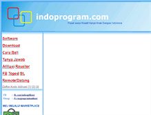 Tablet Screenshot of indoprogram.com